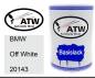 Preview: BMW, Off White, 20143: 500ml Lackdose, von ATW Autoteile West.